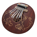 Hand Carved Coconut Karimba Mbira Thumb Piano